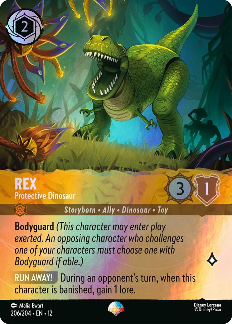 Rex - Protective Dinosaur (Epic) (206/204) (12)