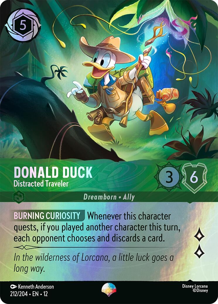 Donald Duck - Distracted Traveler (Epic) (212/204) (12)
