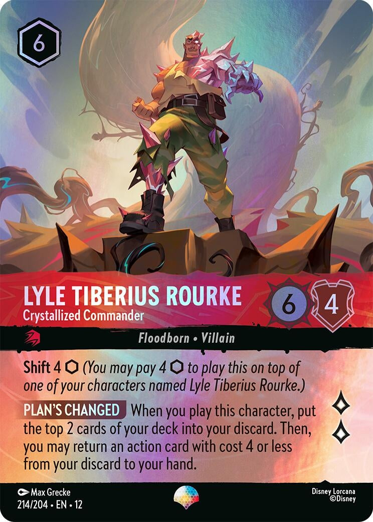 Lyle Tiberius Rourke - Crystallized Commander (Epic) (214/204) (12)