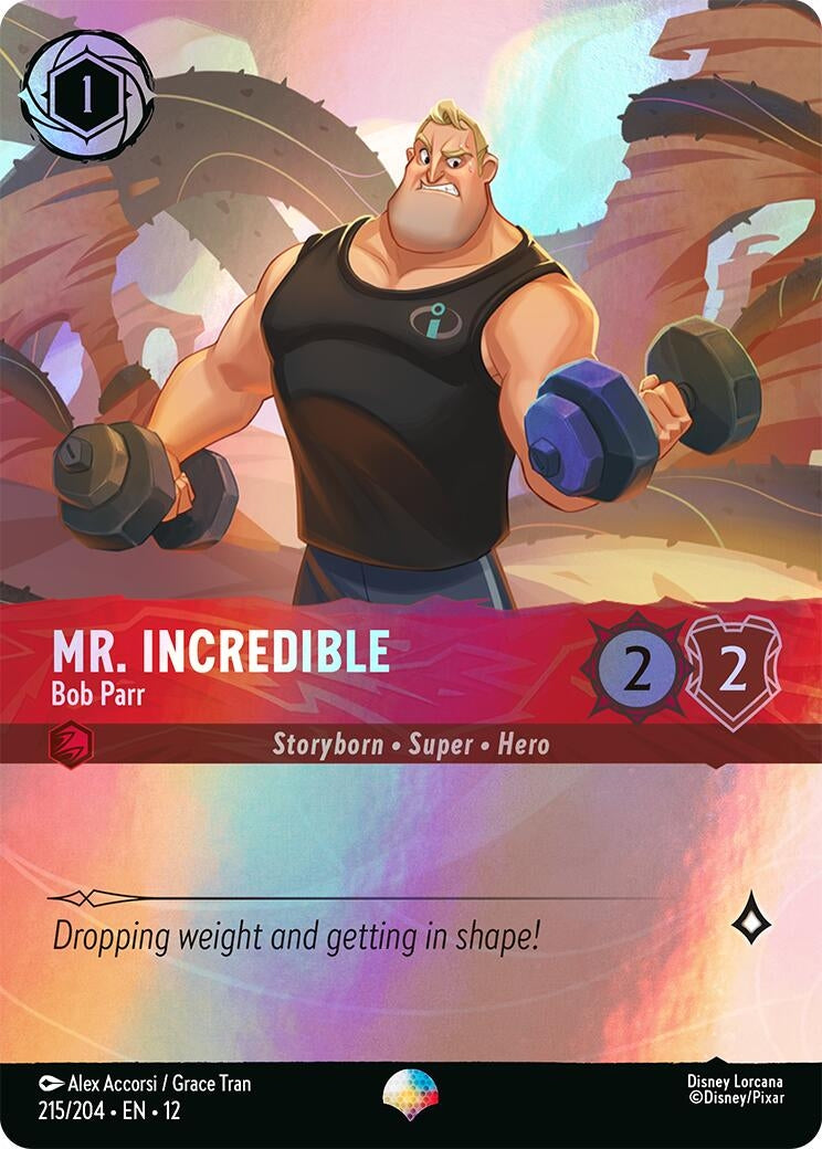 Mr. Incredible - Bob Parr (Epic) (215/204) (12)
