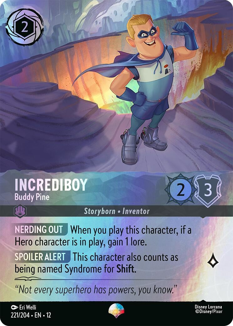 Incrediboy - Buddy Pine (Epic) (221/204) (12)