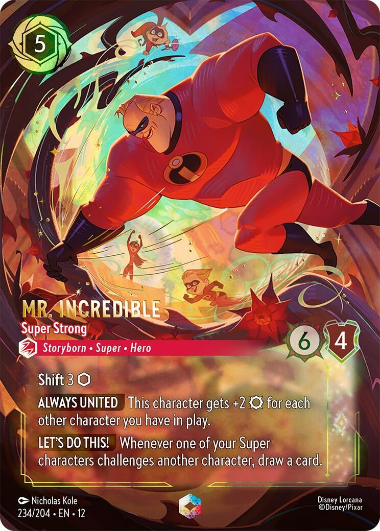 Mr. Incredible - Super Strong (Enchanted) (234/204) (12)