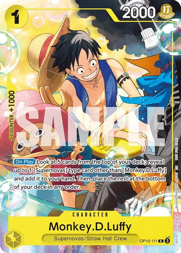 Monkey.D.Luffy (Welcome Pack 2026 Vol.1) (OP10-111) (OP-PR)