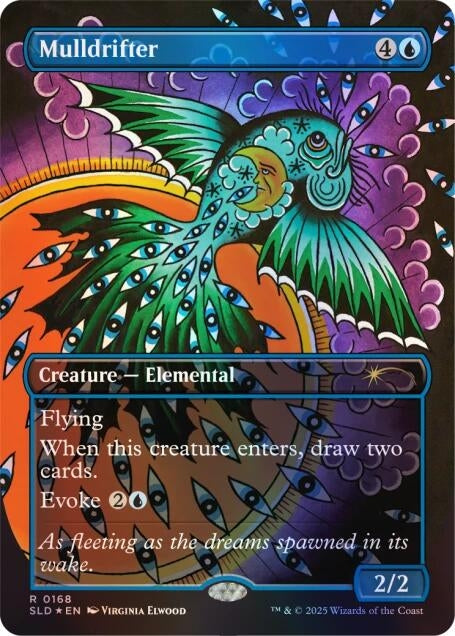 Mulldrifter (0168) (Rainbow Foil) (168) (SLD)