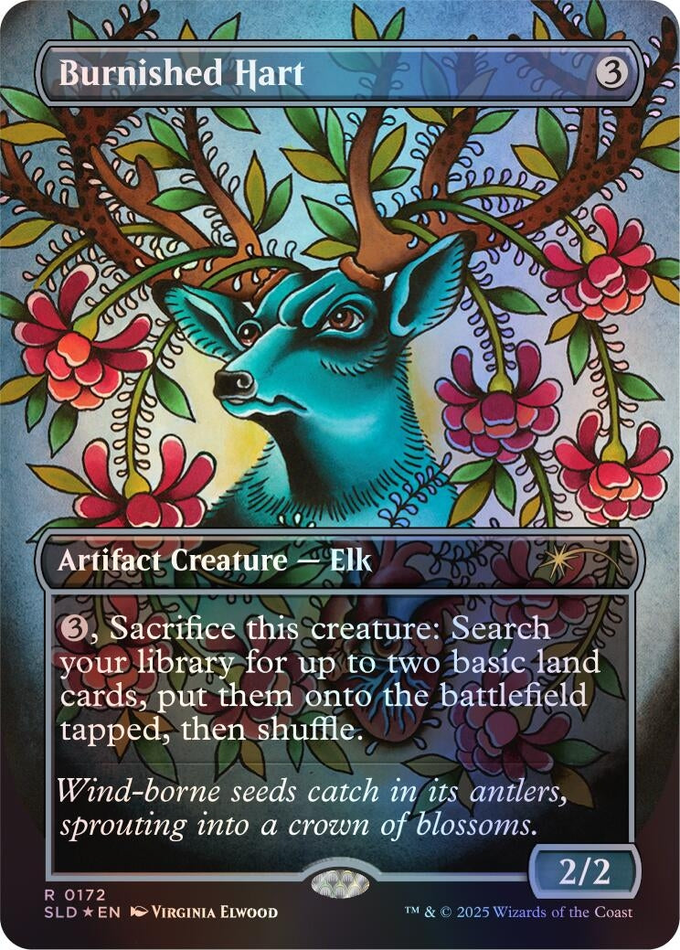 Burnished Hart (Rainbow Foil) (172) (SLD)