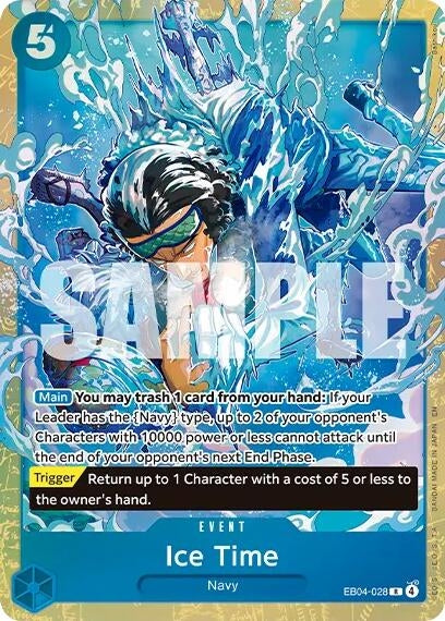 Ice Time (Premium Card Collection -Best Selection Vol. 6-) (EB04-028) (OP-PR)