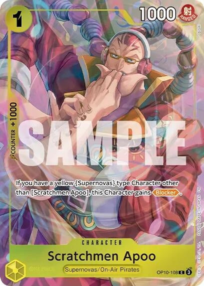 Scratchmen Apoo (Premium Card Collection -Best Selection Vol. 6-) (OP10-108) (OP-PR)