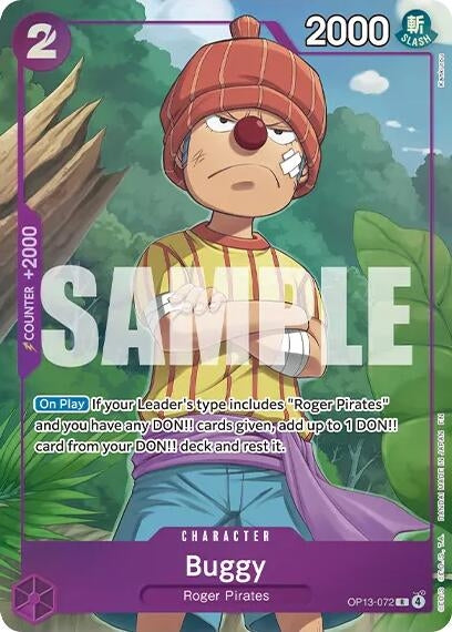 Buggy (Premium Card Collection -Best Selection Vol. 6-) (OP13-072) (OP-PR)
