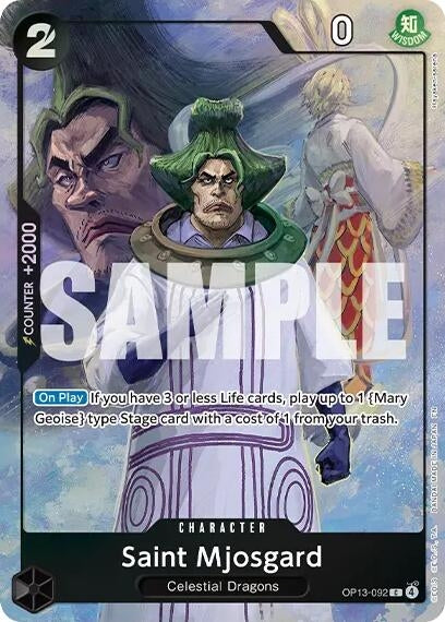 Saint Mjosgard (Premium Card Collection -Best Selection Vol. 6-) (OP13-092) (OP-PR)