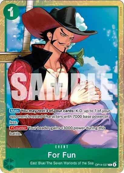 For Fun (Premium Card Collection -Best Selection Vol. 6-) (OP14-037) (OP-PR)