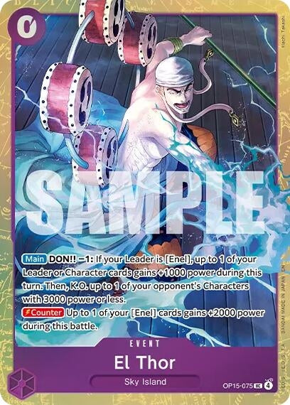 El Thor (Premium Card Collection -Best Selection Vol. 6-) (OP15-075) (OP-PR)