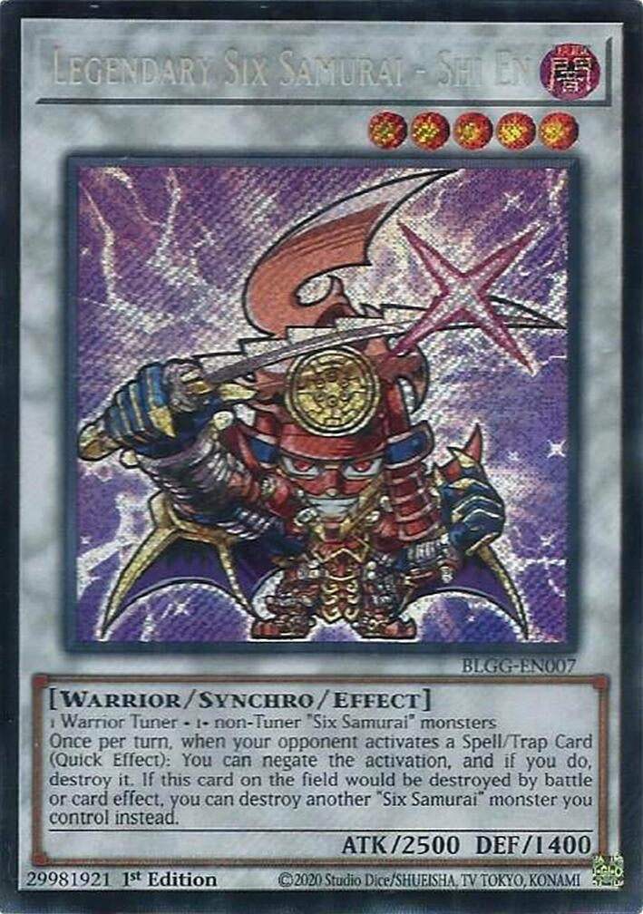 Legendary Six Samurai - Shi En (BLGG-EN007) (BLGG)