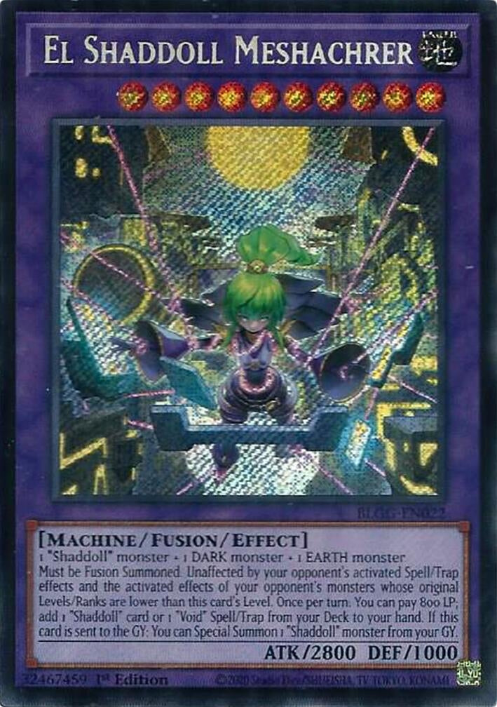 El Shaddoll Meshachrer (BLGG-EN022) (BLGG)