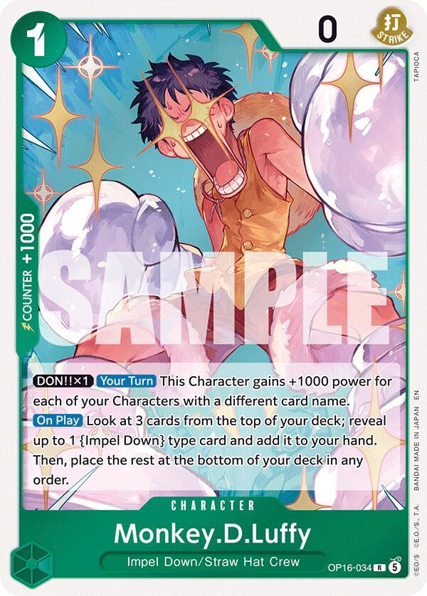 Monkey.D.Luffy (034) (OP16-034) (OP16)