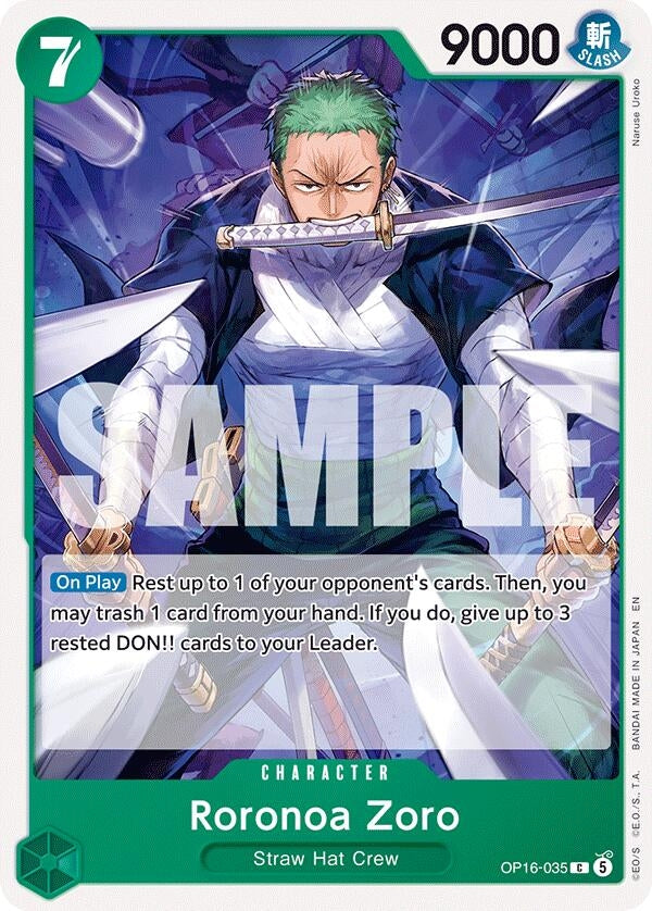 Roronoa Zoro (035) (OP16-035) (OP16)