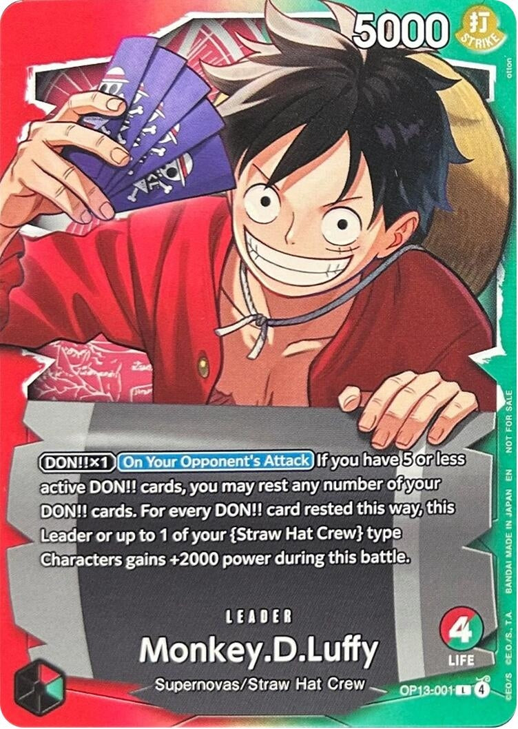 Monkey.D.Luffy - OP13-001 (Ichiban Kuji Exclusive) (OP13-001) (OP-PR)