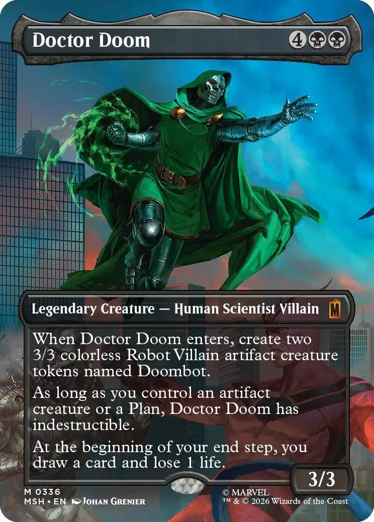 Doctor Doom (Borderless) (336) (336) (MSH)