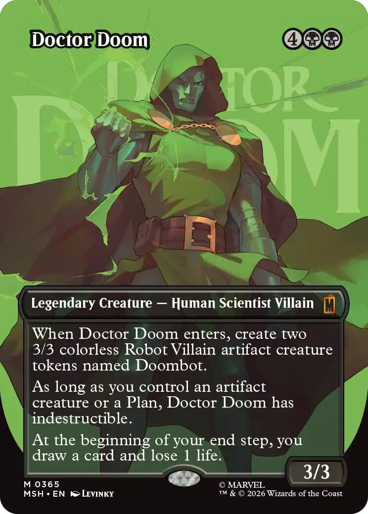 Doctor Doom (Borderless) (365) (365) (MSH)