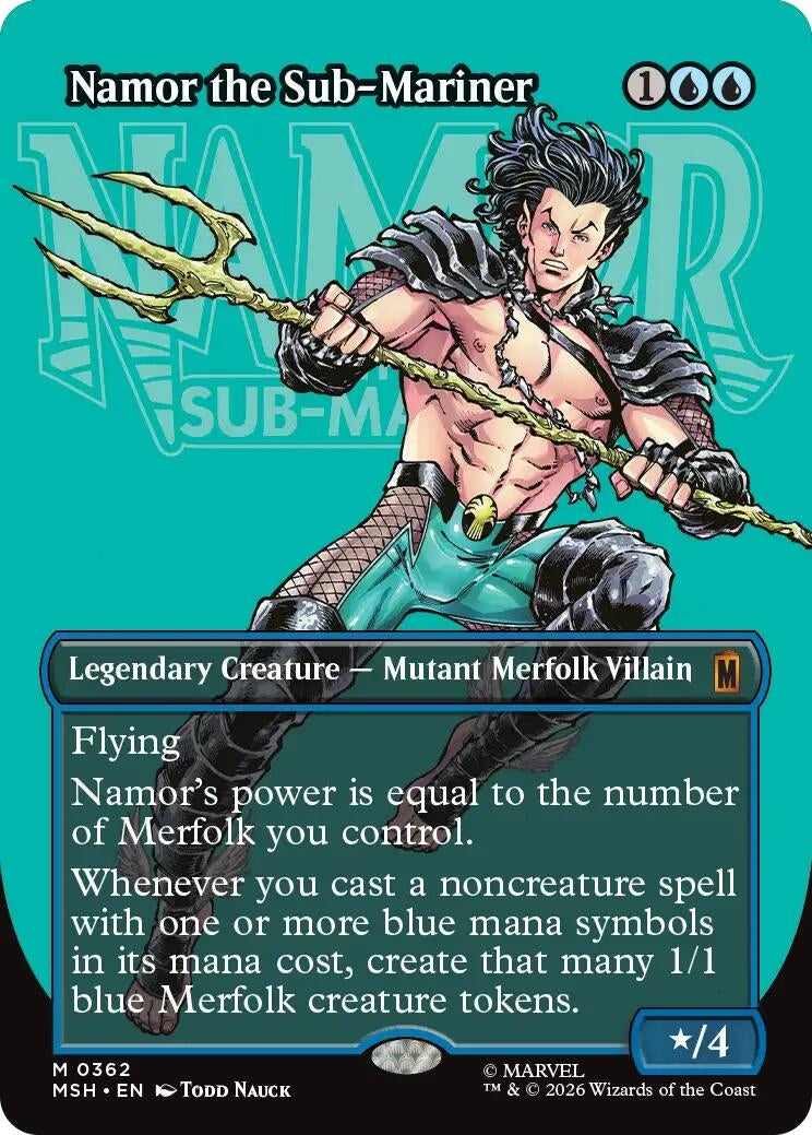 Namor the Sub-Mariner (Borderless) (362) (362) (MSH)