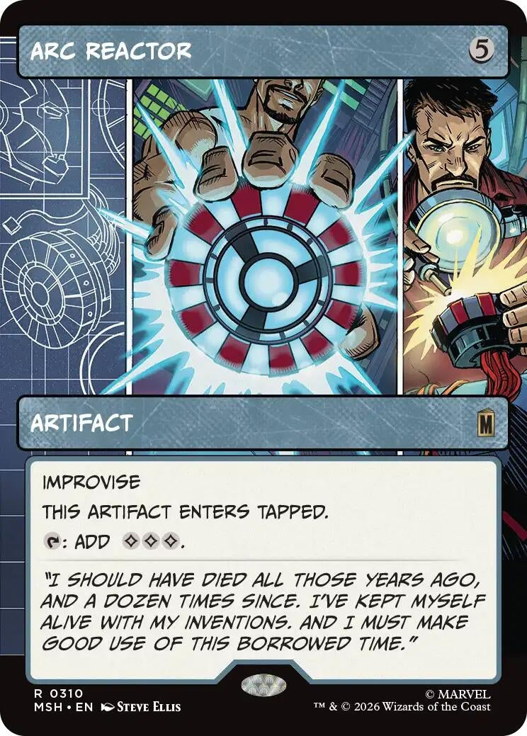 Sp Magic: The Gathering - Arc Reactor (Borderless) (310) (MSH)