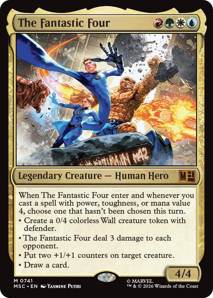 The Fantastic Four (741) (MSC)