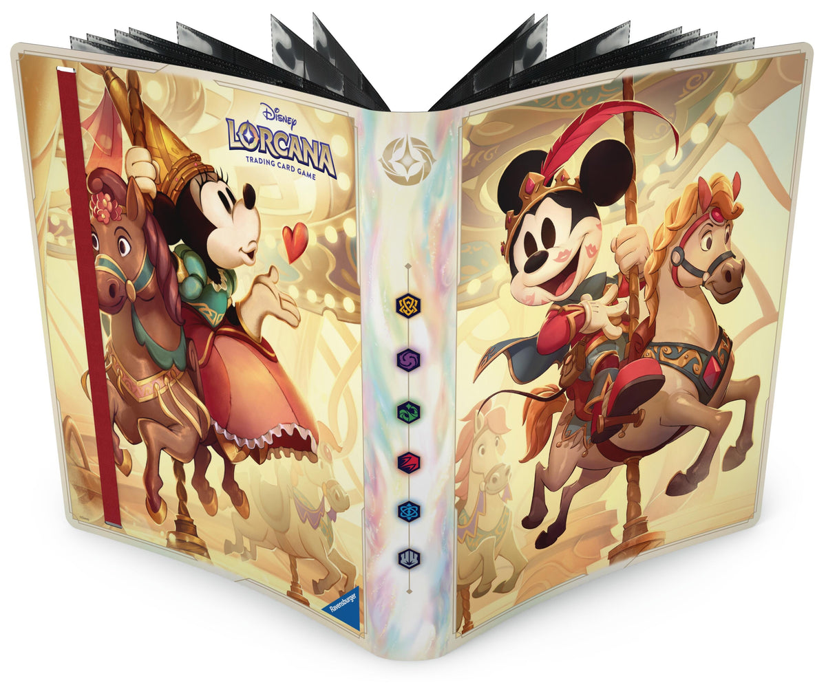 Disney Lorcana 9-Pocket Portfolio - Fabled Mickey Mouse and Minnie Mouse