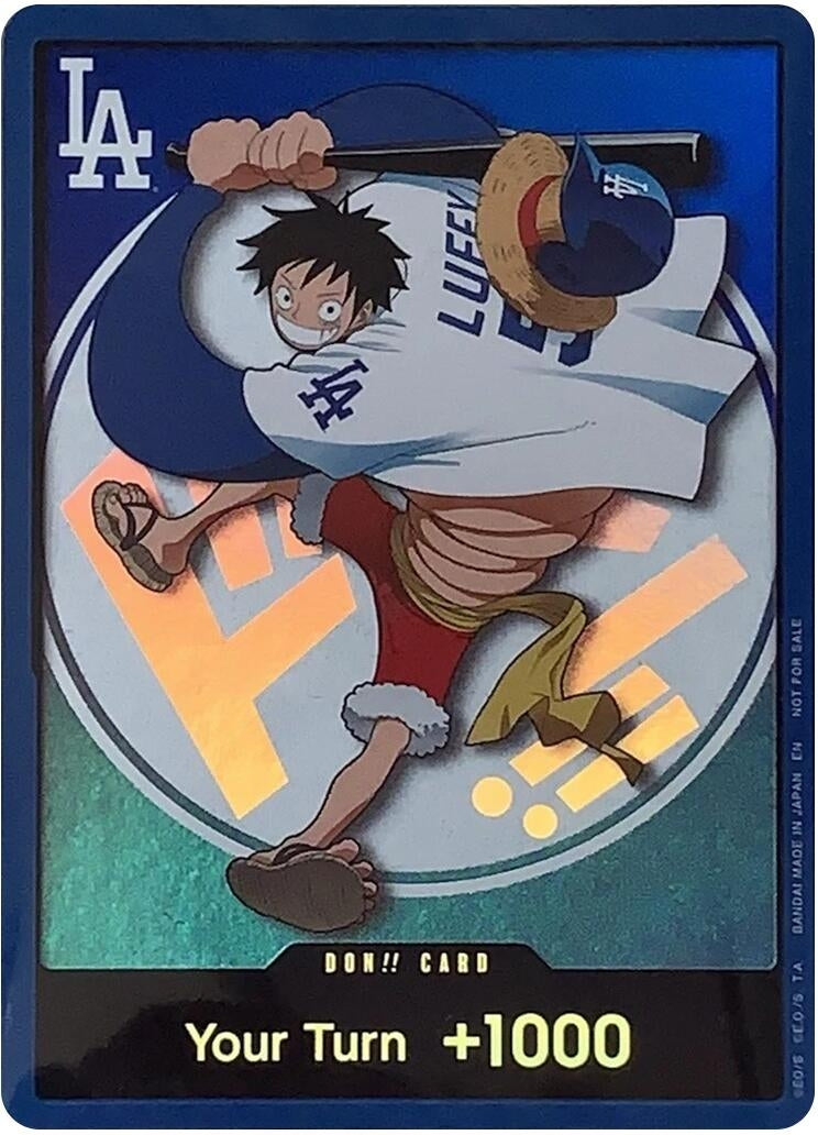 DON!! Card (LA Dodgers 2026 Promo) (OP-PR)