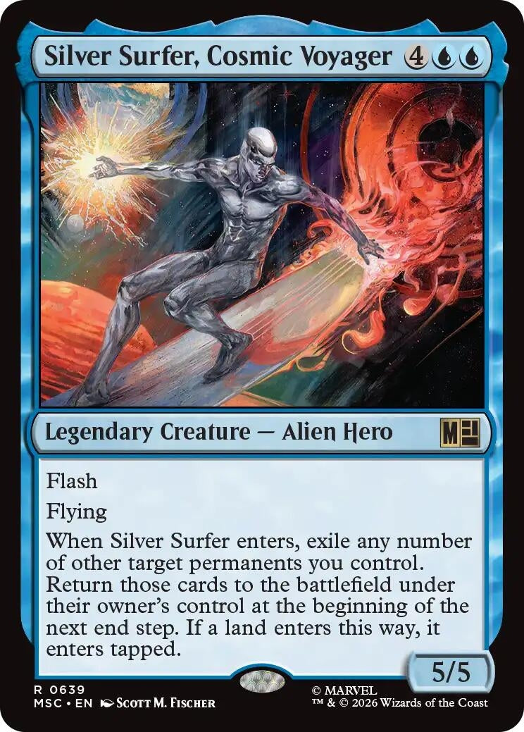 Silver Surfer, Cosmic Voyager (639) (MSC)