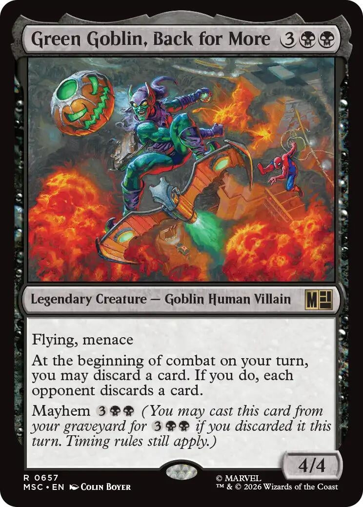 Green Goblin, Back for More (657) (MSC)