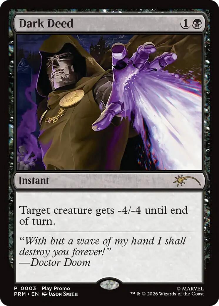Dark Deed (3) (SSP)