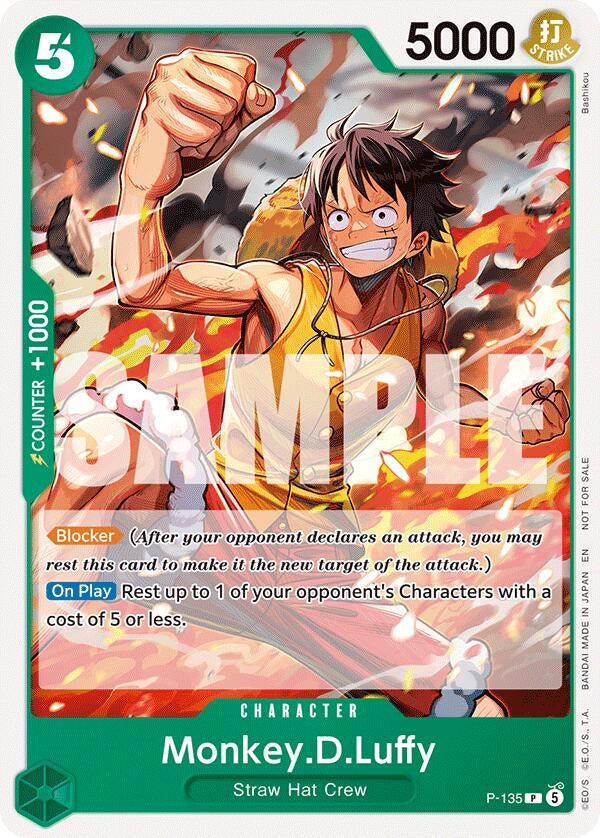 Monkey.D.Luffy (OP16 Release Event) (P-135) (OP-PR)