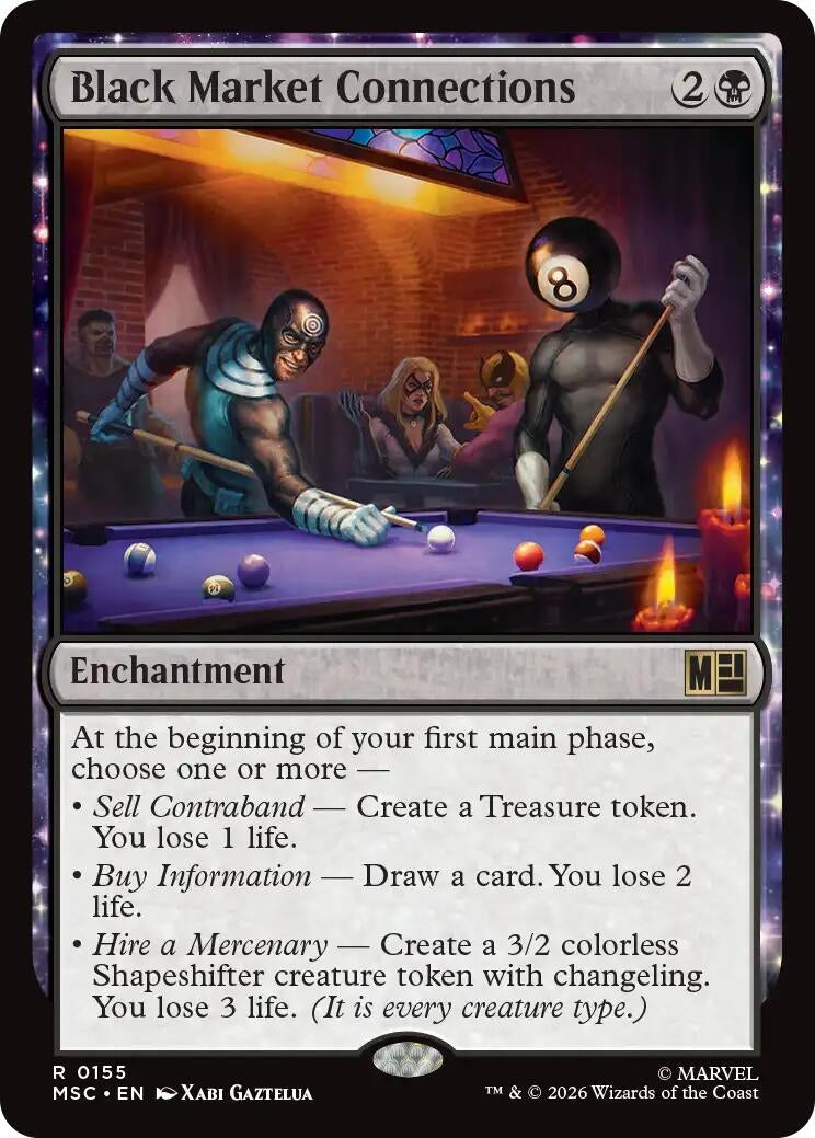 Black Market Connections (155) (MSC)