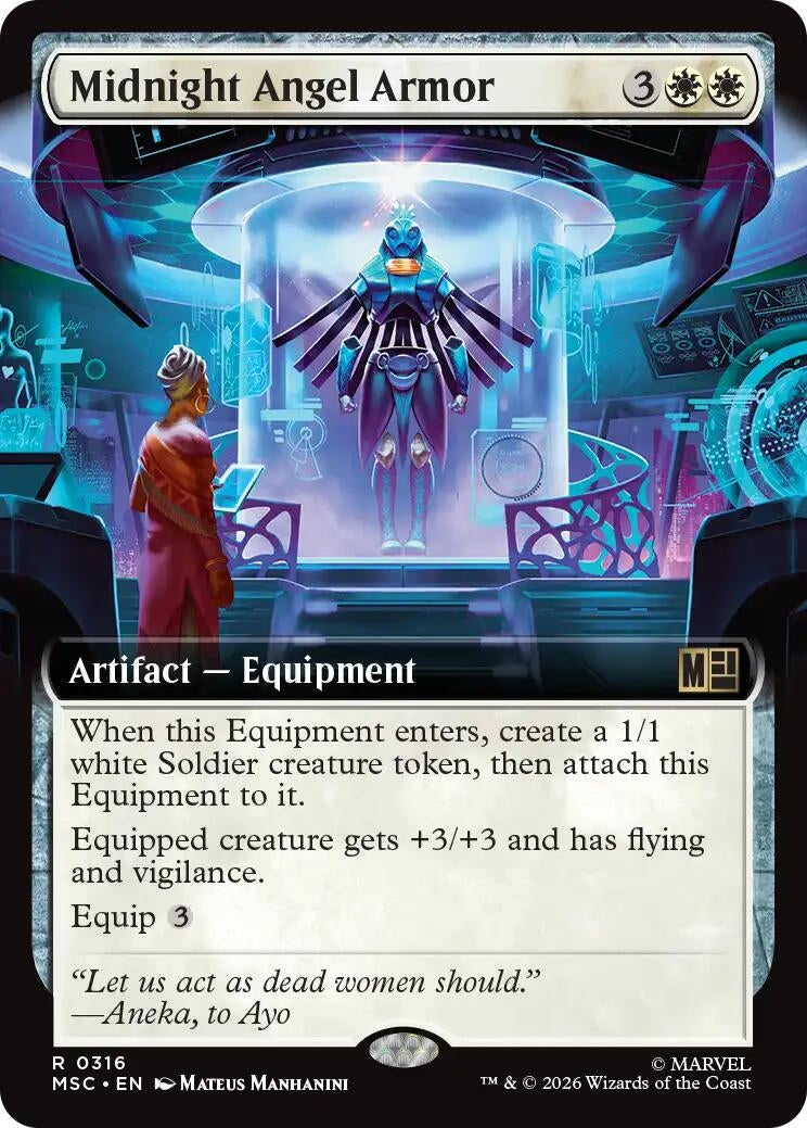 Midnight Angel Armor (Extended Art) (316) (MSC)