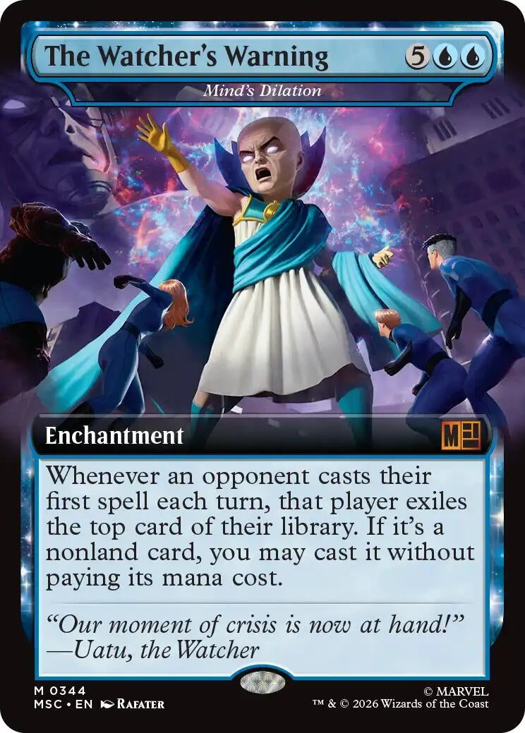 The Watcher's Warning - Mind's Dilation (Extended Art) (344) (MSC)