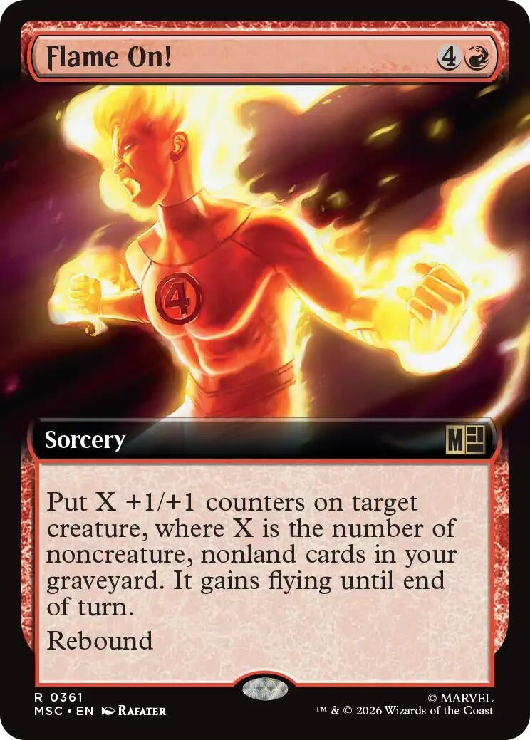 Flame On! (Extended Art) (361) (MSC)
