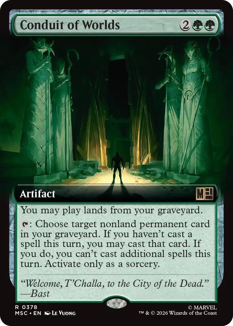 Conduit of Worlds (Extended Art) (378) (MSC)