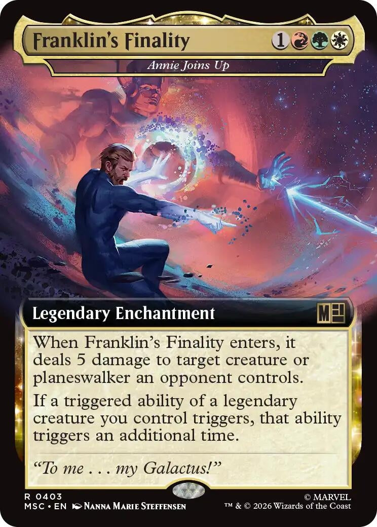 Franklin's Finality - Annie Joins Up (Extended Art) (403) (MSC)