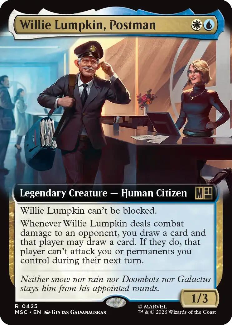 Willie Lumpkin, Postman (Extended Art) (425) (MSC)