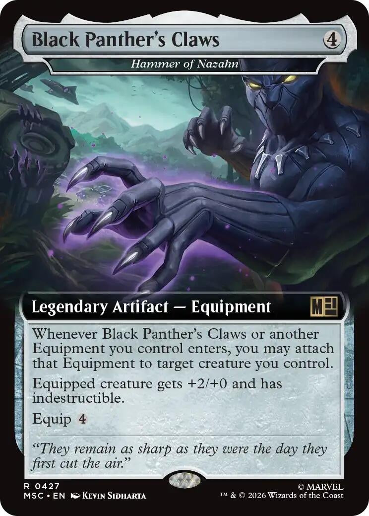 Black Panther's Claws - Hammer of Nazahn (Extended Art) (427) (MSC)