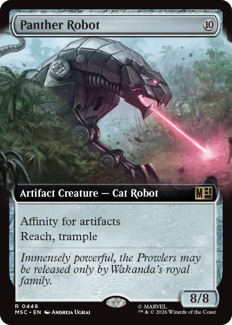 Panther Robot (Extended Art) (448) (MSC)