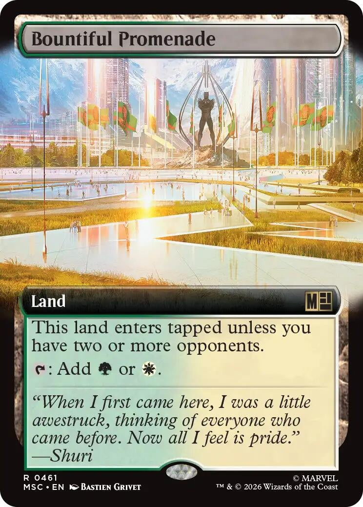 Bountiful Promenade (Extended Art) (461) (MSC)