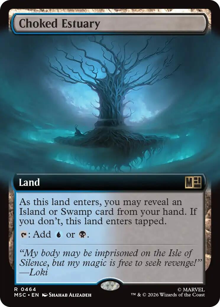 Choked Estuary (Extended Art) (464) (MSC)