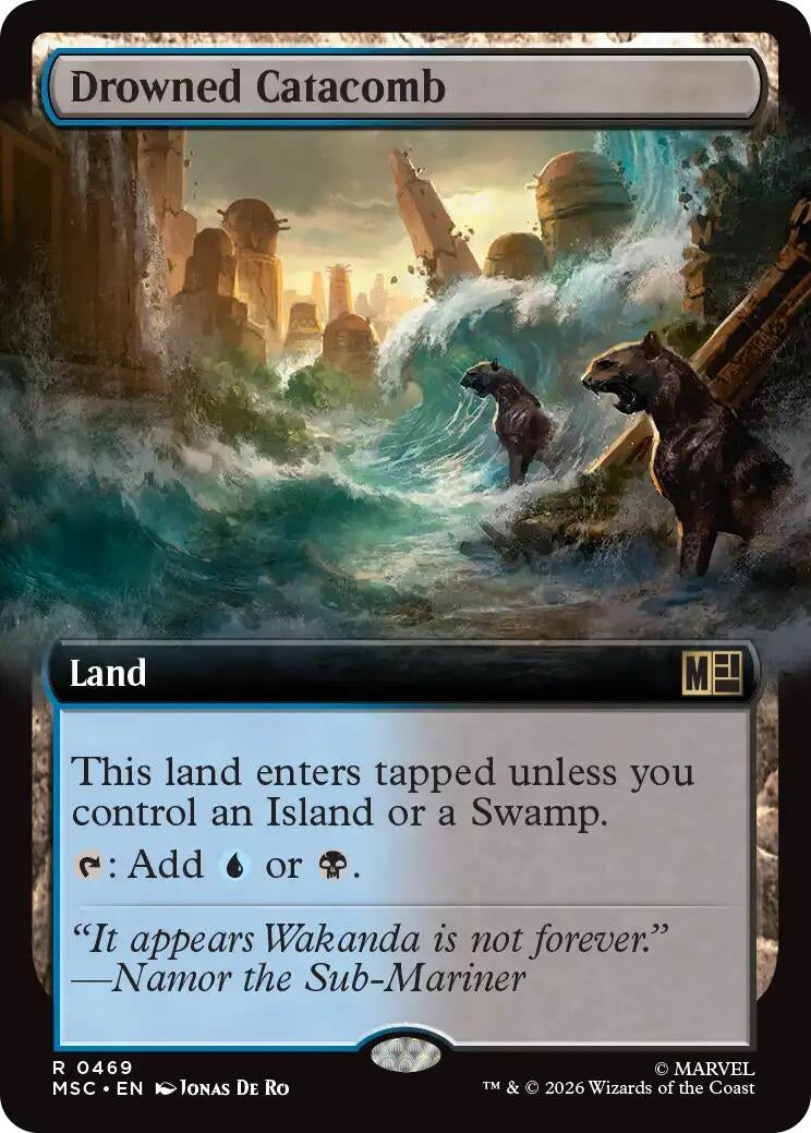 Drowned Catacomb (Extended Art) (469) (MSC)