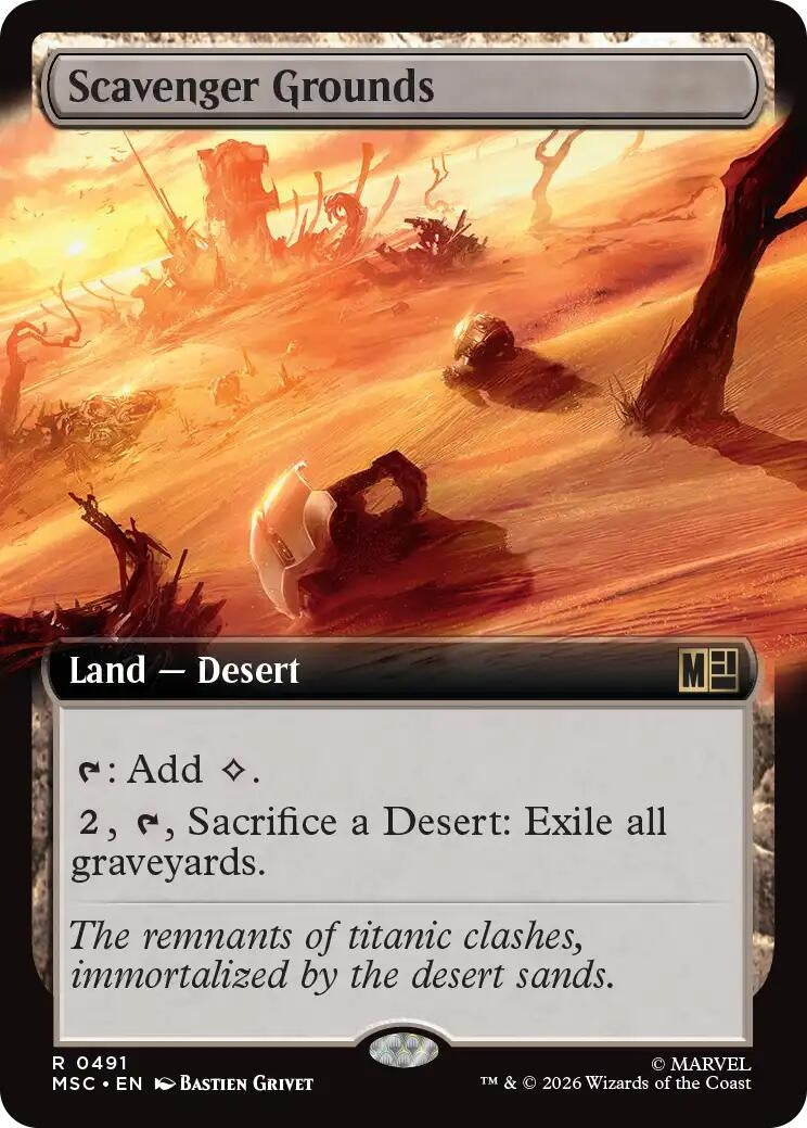 Scavenger Grounds (Extended Art) (491) (MSC)
