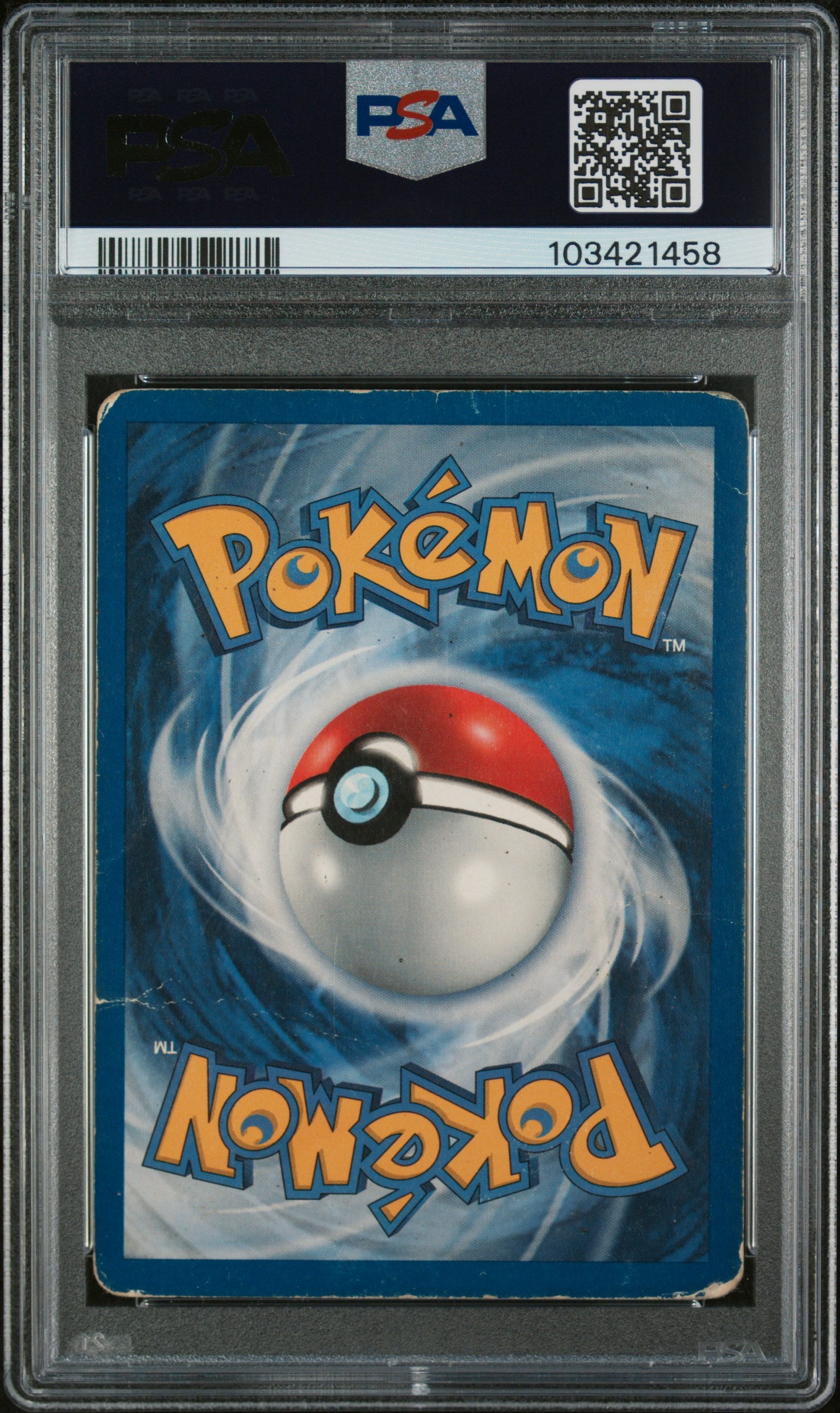 Lugia-Holo Pokemon Neo Genesis 9 NM PSA 1 (Back)