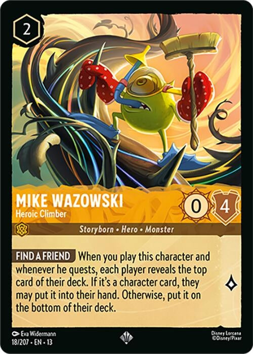 Mike Wazowski - Heroic Climber (18/204) (13)