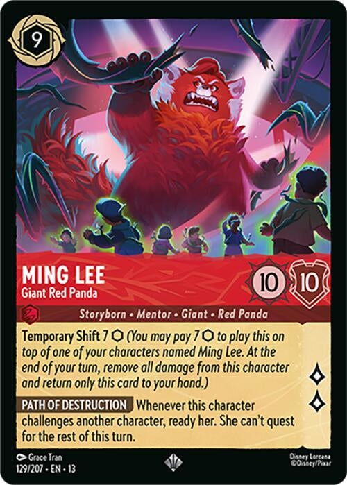 Ming Lee - Giant Red Panda (129/204) (13)