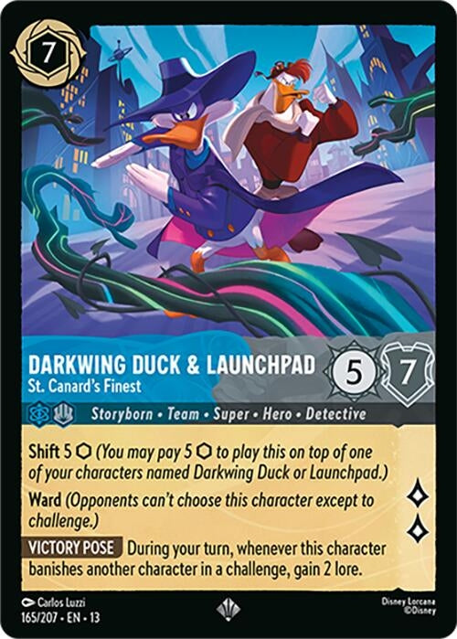 Darkwing Duck & Launchpad - St. Canard's Finest (165/204) (13)
