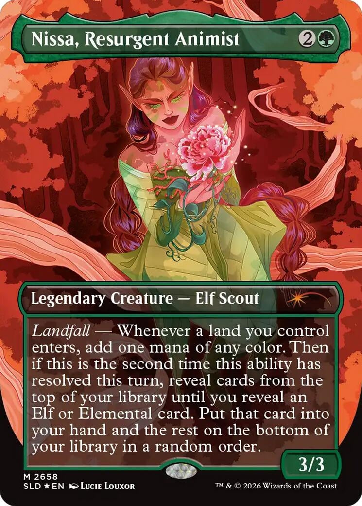 Nissa, Resurgent Animist (2658) (SLD)
