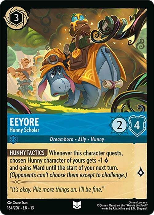 Eeyore - Hunny Scholar (164/204) (13)